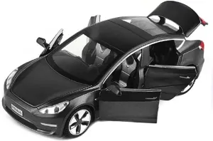 with Sound and Light, Alloy archaeologist Diecast Mini Vehicles Toys for Kids Gift or Car Model Collection Enthusiasts Gift (Noble Black) 1:32 Scale Model 3 Car Toy Pull Back 