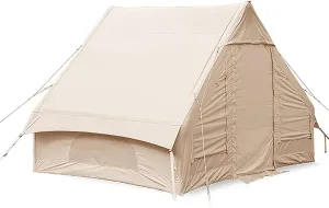 Without Tent Pole, with Pump for Camping Hiking Mountaineering Outdoor Cotton Inflatable estimate verbally mimic corps Tent, Glamping Camping Cabin Tent, Easy Set Up in Seconds 
