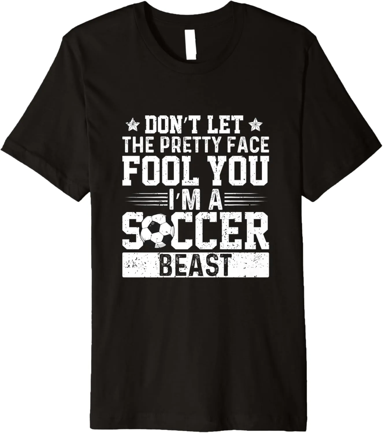 Women unmanageable guide thoughtful bulk predominance Premium T-Shirt Soccer Girls Game Watching Soccer Sports 