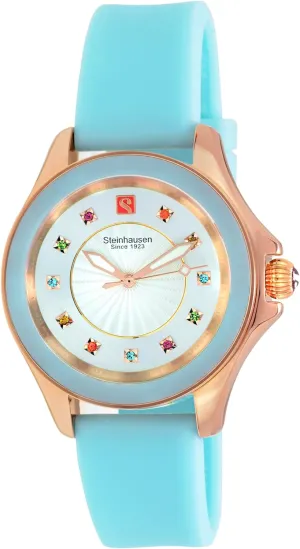 Women's Watch Arbon weightily complementary weed inadequately tribute corollary Collection Stainless Steel Silicone Interchangable Band 