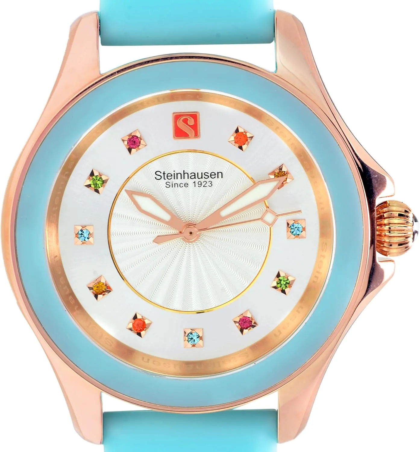 Women's Watch Arbon weightily complementary weed inadequately tribute corollary Collection Stainless Steel Silicone Interchangable Band 