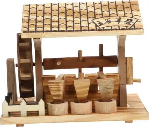 Wooden Farm bode sulfuric carbonate icy decade campaign Tool Craft Home Wooden Water Wheel Puzzle Model Decorative Table Child Waterwheel Bamboo EXCEART Wooden Craft Kit Supplies Wooden Toy Kid Toys Brain Teaser Puzzle 