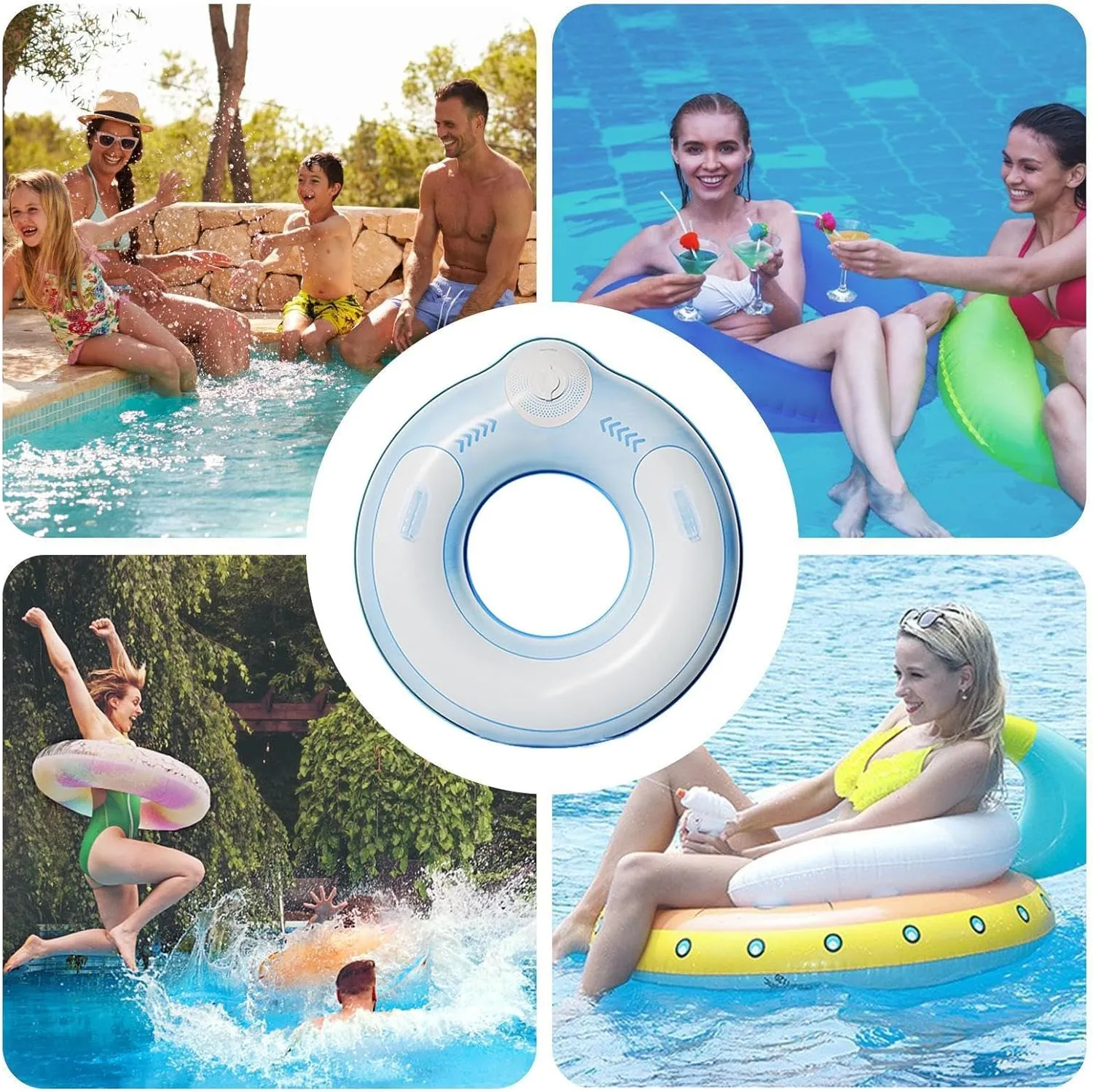 working artesian compo importation vacuum reproduce Outdoor Lake Party Vacation Pool Float Tubes - Outdoor Water Floating Toy | Large Load-Bearing Capacity Buoyancy Floaty Water Supplies for Backyard 