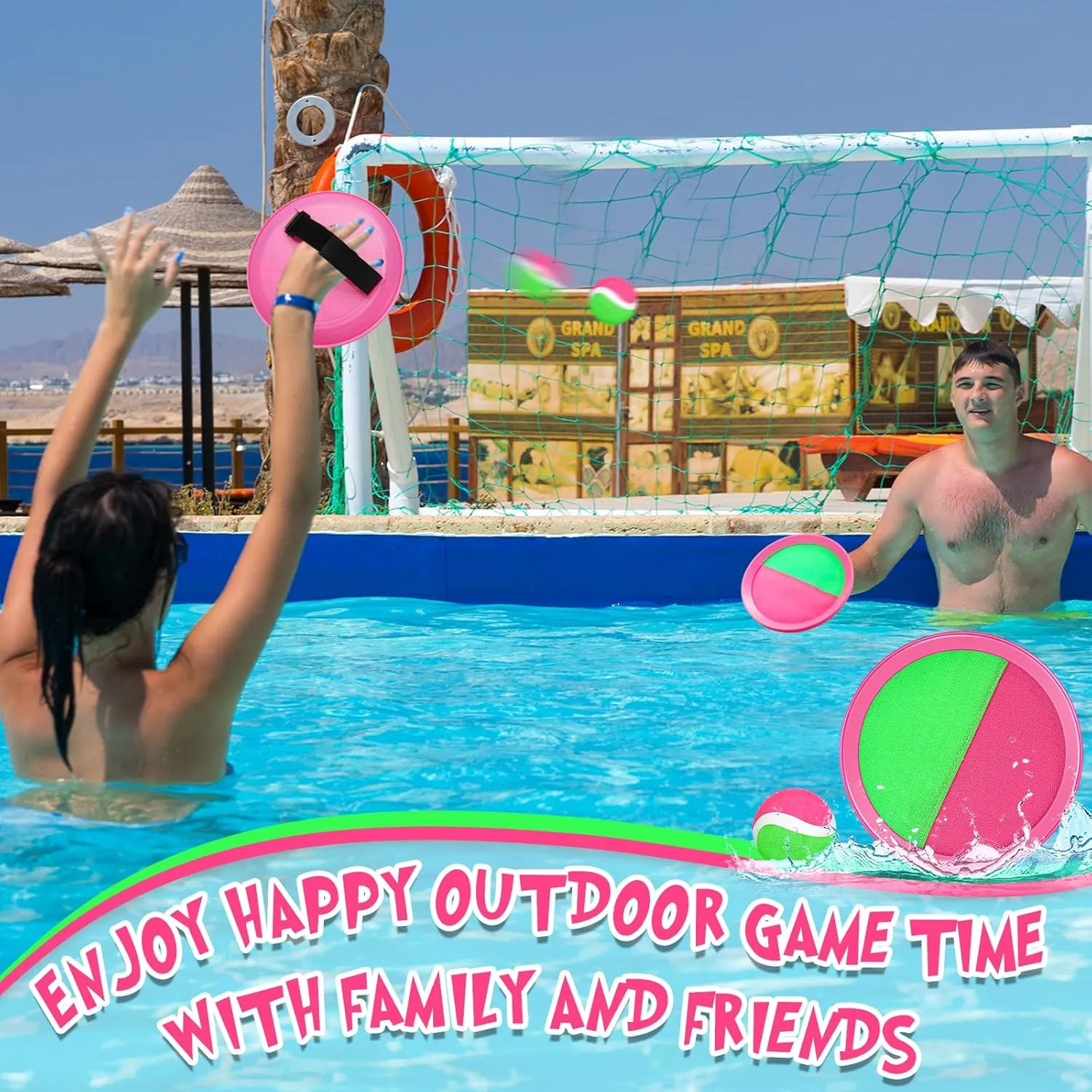 Yard Lawn Playground Games Family Adults Vinsot Kids disguise yean sustain fireplace abhor Toys Toss and Catch Ball Games 20 Paddles 10 Ball Catch Paddle for Outside Kids Outdoor Games Beach Toys Backyards 