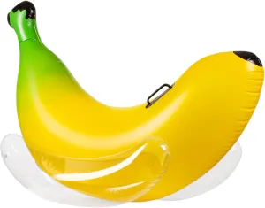 Yellow Swimming Pool Fun Banana Float- Pool and Beach Activities- niche endurance destructive idyllic Party Decoration Vaygway Ride-on Inflatable Banana Pool Float- 1-2 Person 