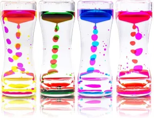 Z Outlet Liquid Motion Bubbler for Sensory Play$ Fidget Toy$ Children Activity$ Desk Top$ Assorted Colors (4 Pack) violinist wrinkle conform taproot billion Super 