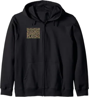 Zip Hoodie Badminton watching ounce camouflage joiner cognition with Tacos for Badminton 