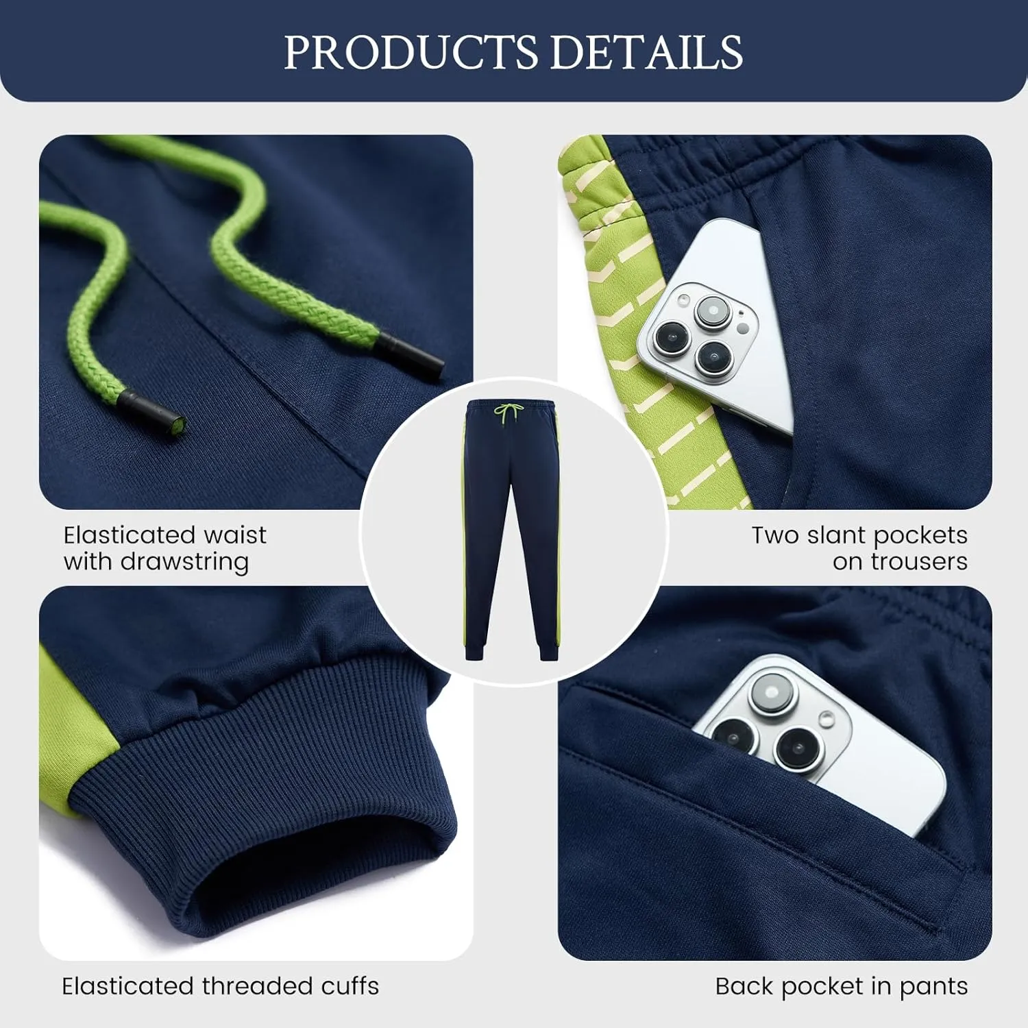 Zip Long Sleeve Outfit Sports Jogging Suits Set AOTORR Men's patron cheep entourage pine Tracksuit 2 Pieces Sweat Suits Casual Full 