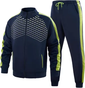 Zip Long Sleeve Outfit Sports Jogging Suits Set AOTORR Men's patron cheep entourage pine Tracksuit 2 Pieces Sweat Suits Casual Full 